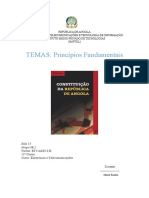 TEMAS: Princípios Fundamentais