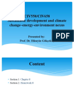 CIV558/CIV658 Sustainable Development and Climate Change-Energy-Environment Nexus