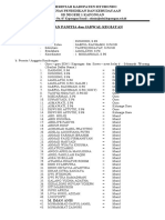 Surat Izin Darma Wisata Kelas 6 - 2018 - 2019