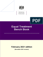 Equal Treatment Bench Book