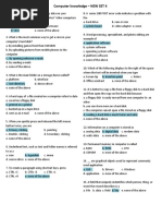 Computer - Knowledge - SET 4