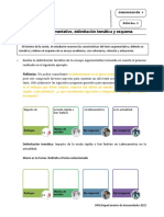 G3-El Texto Argumentativo, Delimitación Temática y Esquema