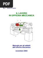 La Sicurezza Nelle Officine