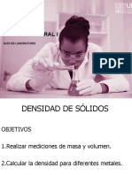 Guía 4 Densidad de Sólidos