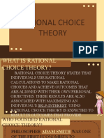 Rational Choice Theory