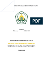 Fahrurrozi - 20200210019 - Tugas Pip - Analisis Review Jurnal Kelompok Kepentingan