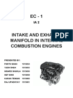 EC - 1 IA 2: Materials for Intake and Exhaust Manifolds in IC Engines