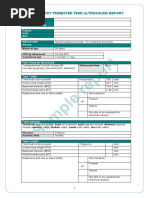 Form F for Prenatal Diagnostic Records | PDF | Medical Ultrasound | Fetus
