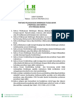 Surat Edaran Pedoman Bimbingan Skripsi STIH Persada Bunda-Dikonversi