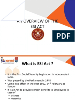 ESI Act Overview