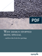 Why Design Stopped Being Special: and How This Feeds Free Pitching