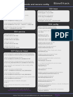 SSH Cheat Sheet Common Commands and Secure Config