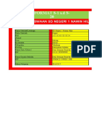 Format Administrasi Kesiswaan Dalam 1 File Excelxlsx