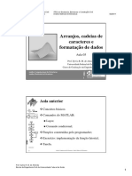 AEIII - 03 - Arranjos e Formatacao Geral de Dados