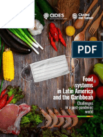 Food Systems in Latin America and The Caribbean Challenges in A Post Pandemic World