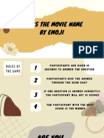 Guess The Movie Name by Emoji