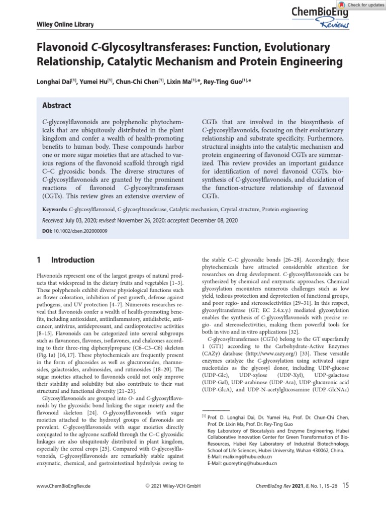 flavonoids PDF Proteins Active Site