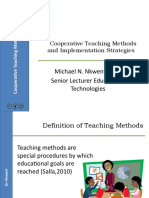 Cooperative Teaching Method