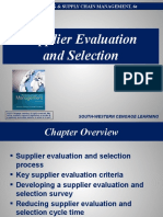 Chapter 7 Supplier Evaluation and Selection