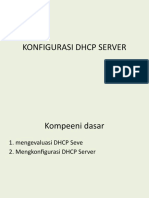Konfigurasi DHCP Server