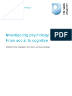 Investigating Psychology Social Cognitive