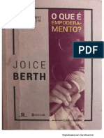 O que é empoderamento - Joice Berth
