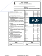 Formato Check List Equipo Oxicorte