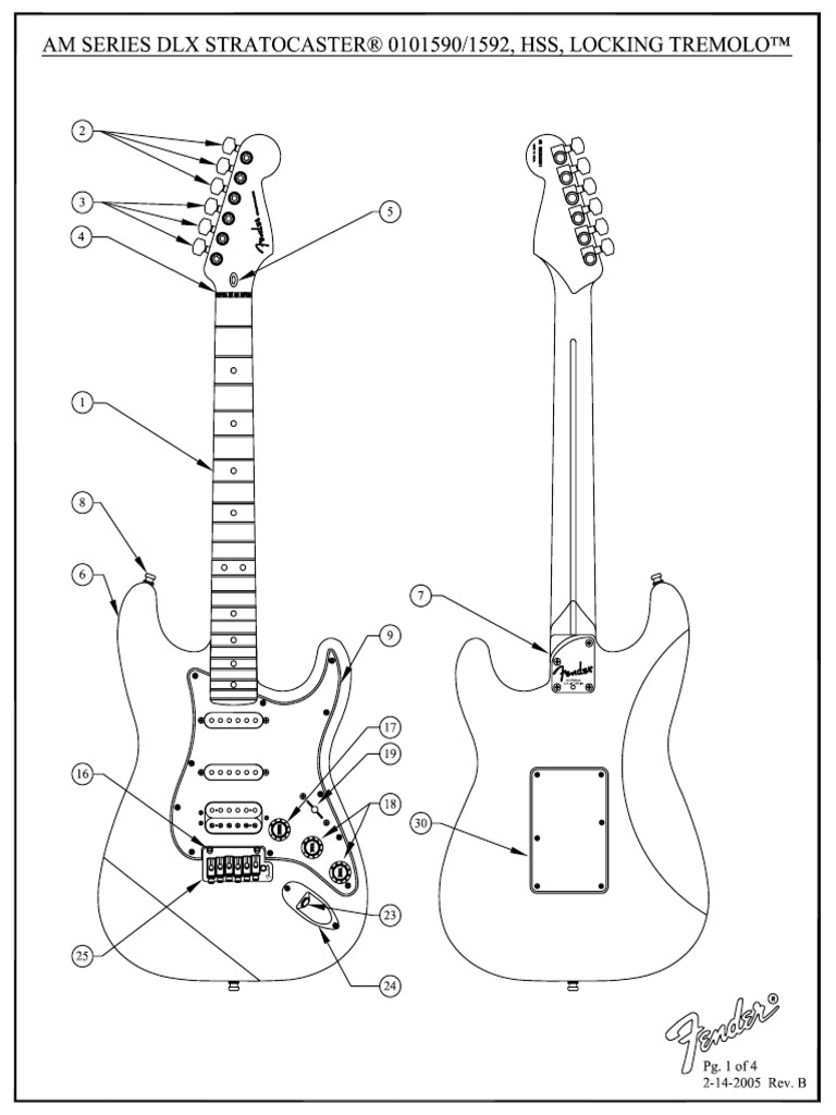 Diagrama Fender Deluxe PDF