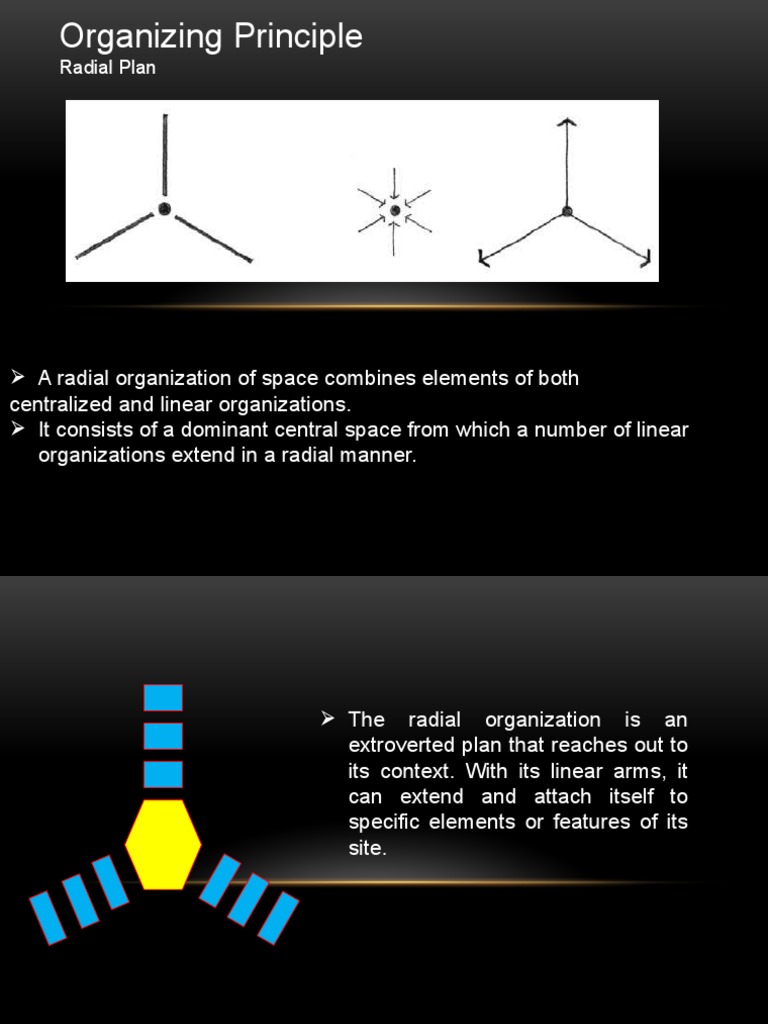 Radial Organization in Architectural Design | PDF | Art