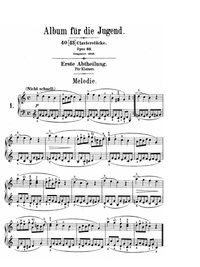 SchumannAlbum para La Juventud PDF