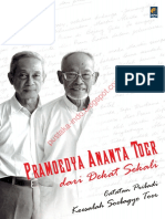 Pramoedya Ananta Tour - Dari Dekat Sekali