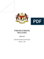 Akta Malaysia 213
