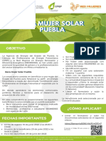 Convocatoria Beca-Mujer Solar Puebla
