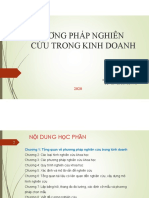 Chapter 1 - TỔNG QUAN VỀ NGHIÊN CỨU KHOA HỌC - Introduction Research methodology on business and management contexts