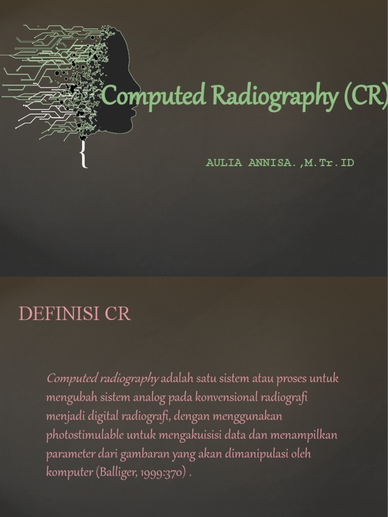 Perbandingan CR dan DR dalam Radiografi | PDF | Sains & Matematika ...