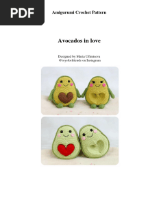 Avocados in Love Pattern