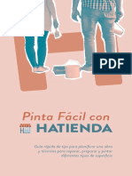 Pinta Facil Con Hatienda Guia para Pintar