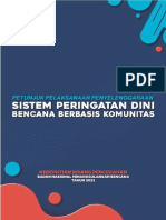 Penyelenggaraan Peringatan Dini Bencana Berbasis Komunitas 2021