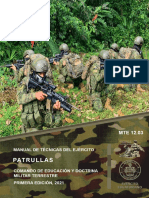 Manual de Patrullas del Ejército Ecuatoriano