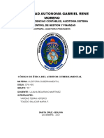 Codigo de Etica Del Auditor Gubrnamental