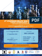 2ND STARWARZ BELOW 1600 FIDE RATED CHESS TOURNAMENT 2022