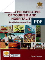 Macroperspective of Tourism and Hospitality by Cruz 2018