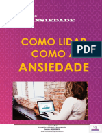 Como lidar com a ansiedade