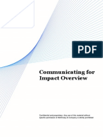 MMP Communicating for Impact Overview