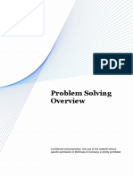 MMP Problem Solving Overview