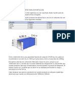 Embalaje y Transporte para Exportación