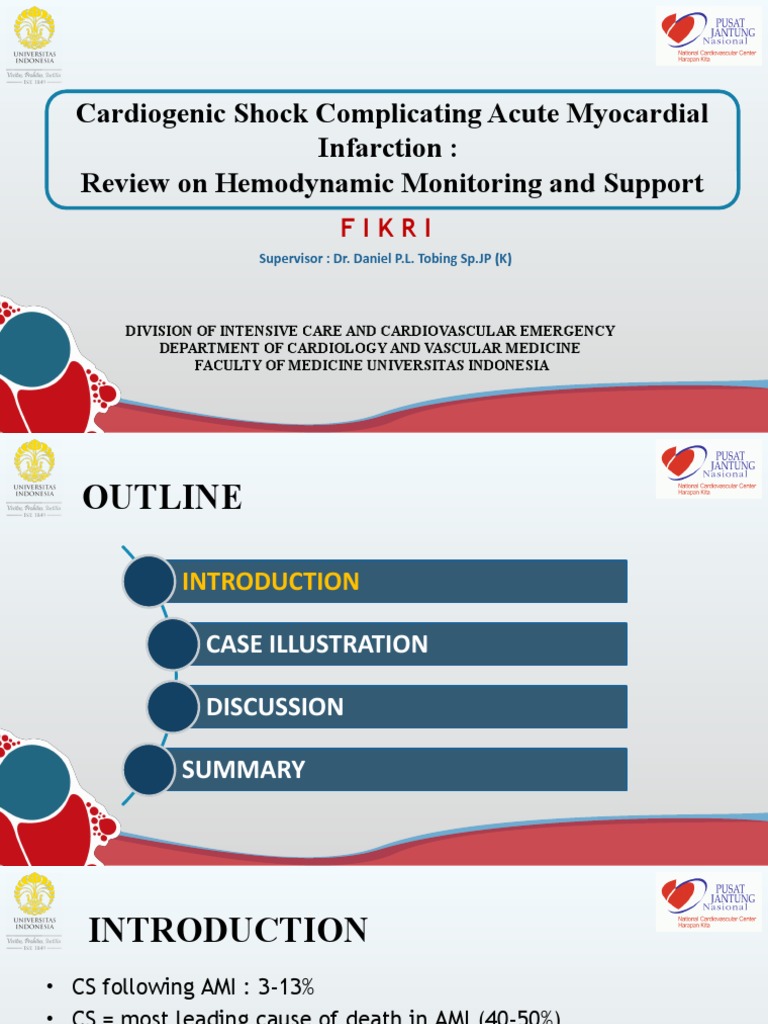 Cardiogenic Shock in AMI: A Review | PDF | Myocardial Infarction ...
