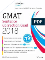 Wiley's Gmat Sentence Correction Grail 2018 - Removed