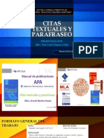 Dr-Jc-Citas Textuales y Parafraseo