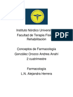 Conceptos de Farmacologia